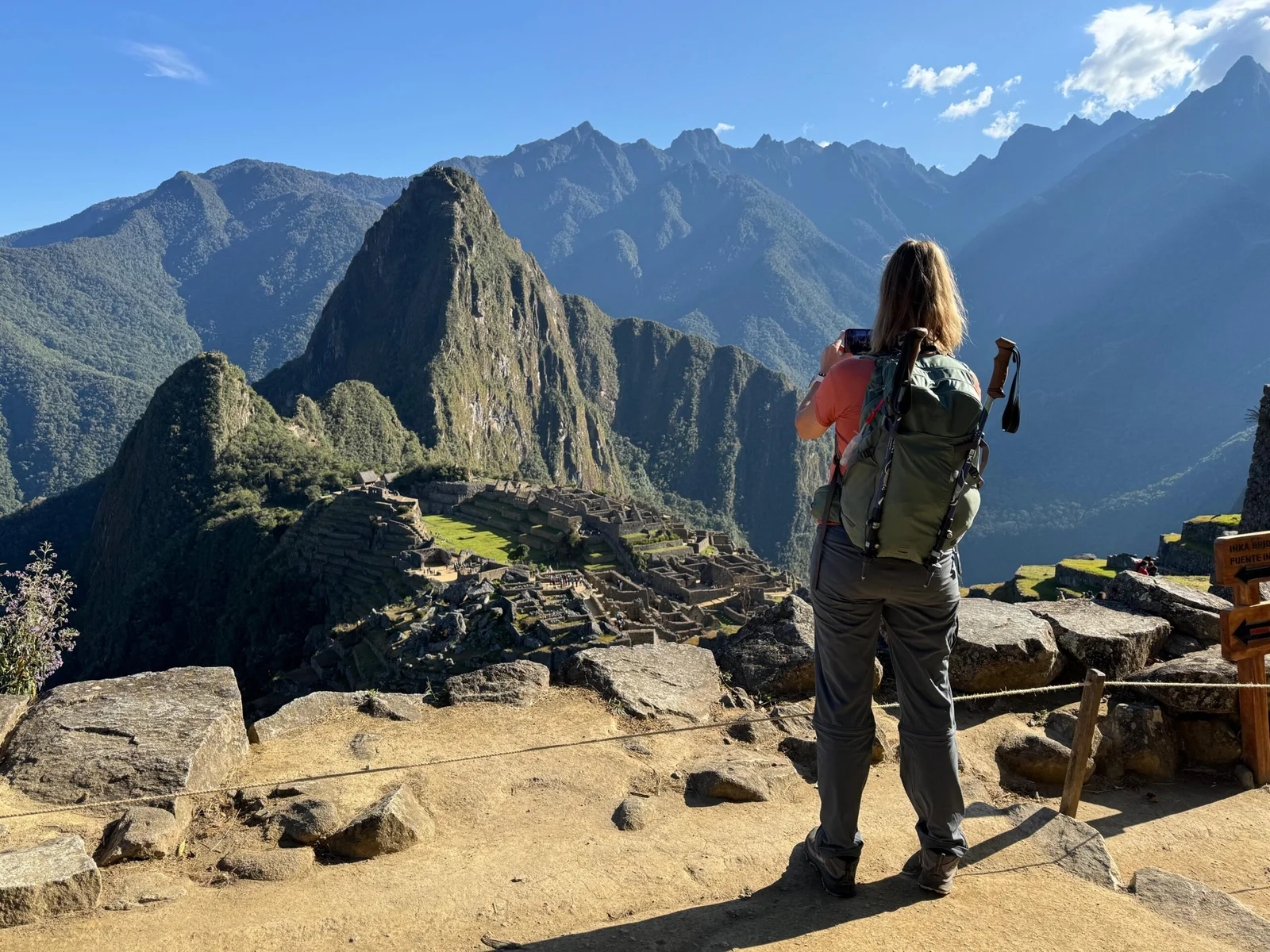 Mountain biking in Inca Jungle