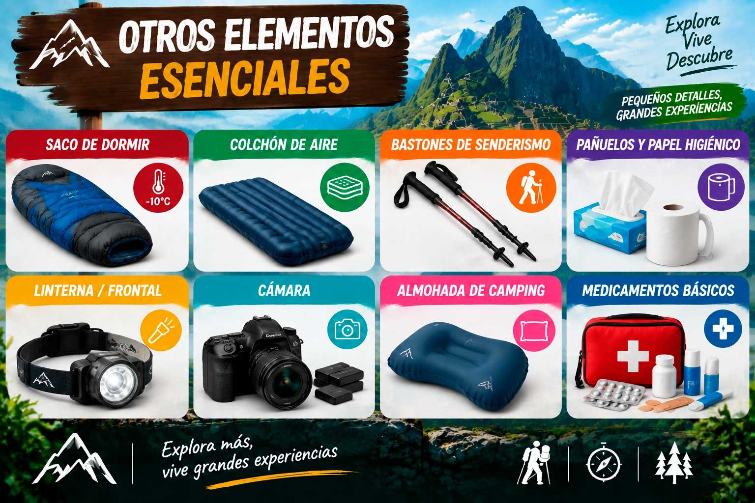 Saco de dormir de montaña