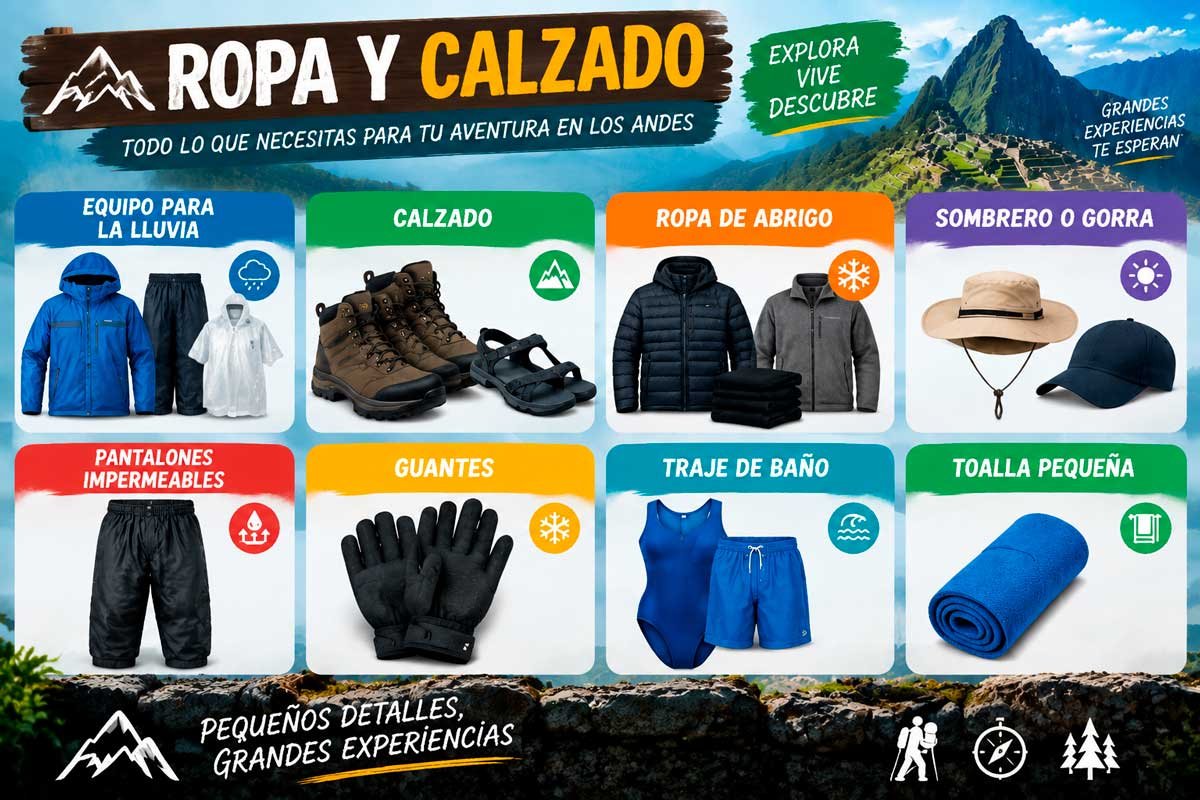 Ropa y calzado de trekking